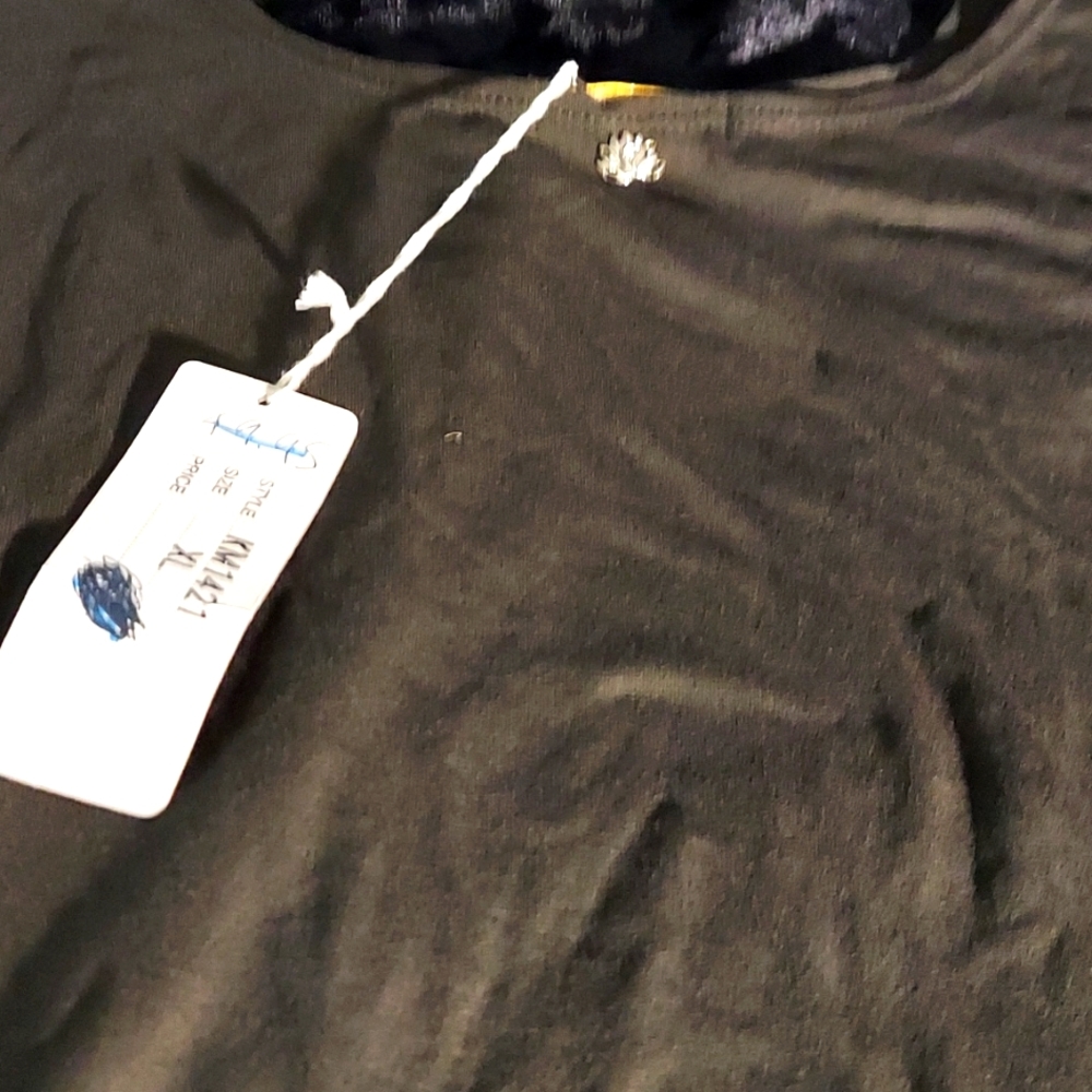 Zen Knits green tank top